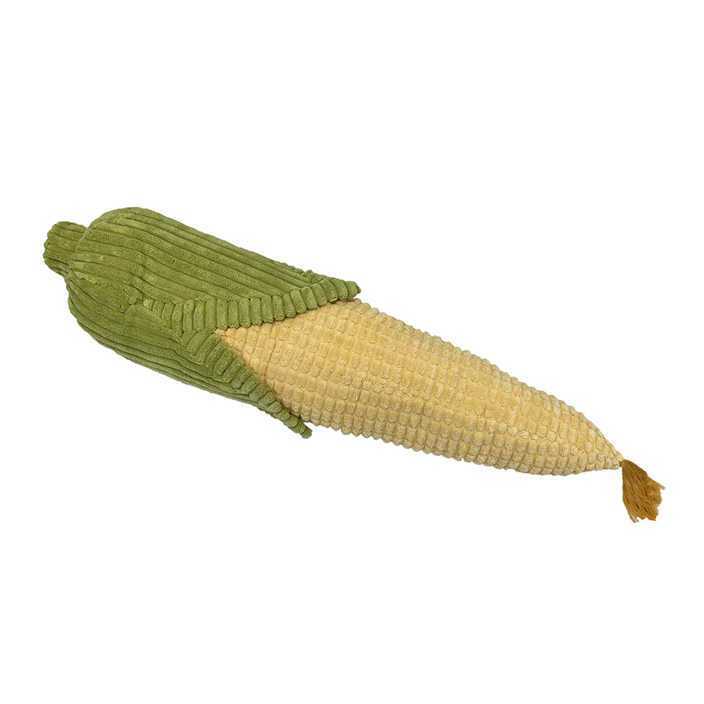 Corn on the cob squeaky dog toy 29 Inches