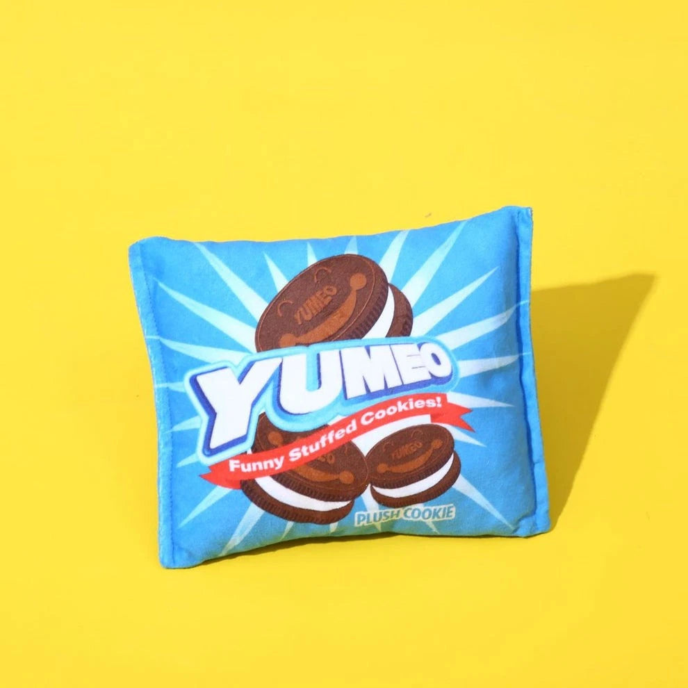 PETKIN DOG TOY BAG OF COOKIES YUMEO