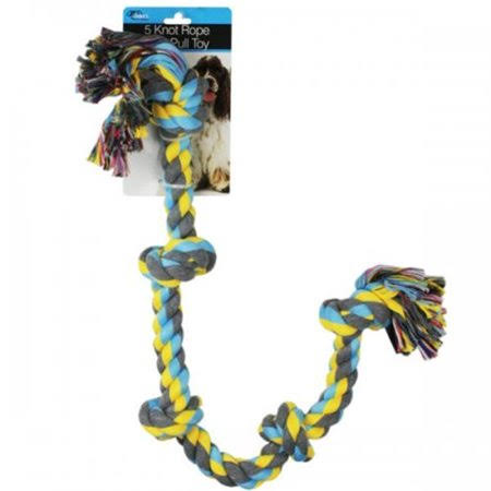 Tweet 5 Knot Rope Dog Pull Toy